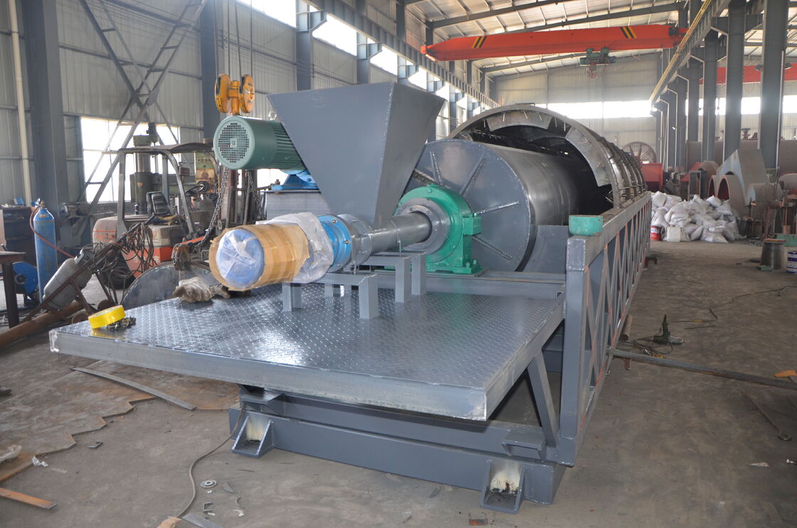 Three Cylinder Dryer with Screw Conveyor Discharging and Horizontal Installation for Efficient Moisture Removal in Industrial Applications