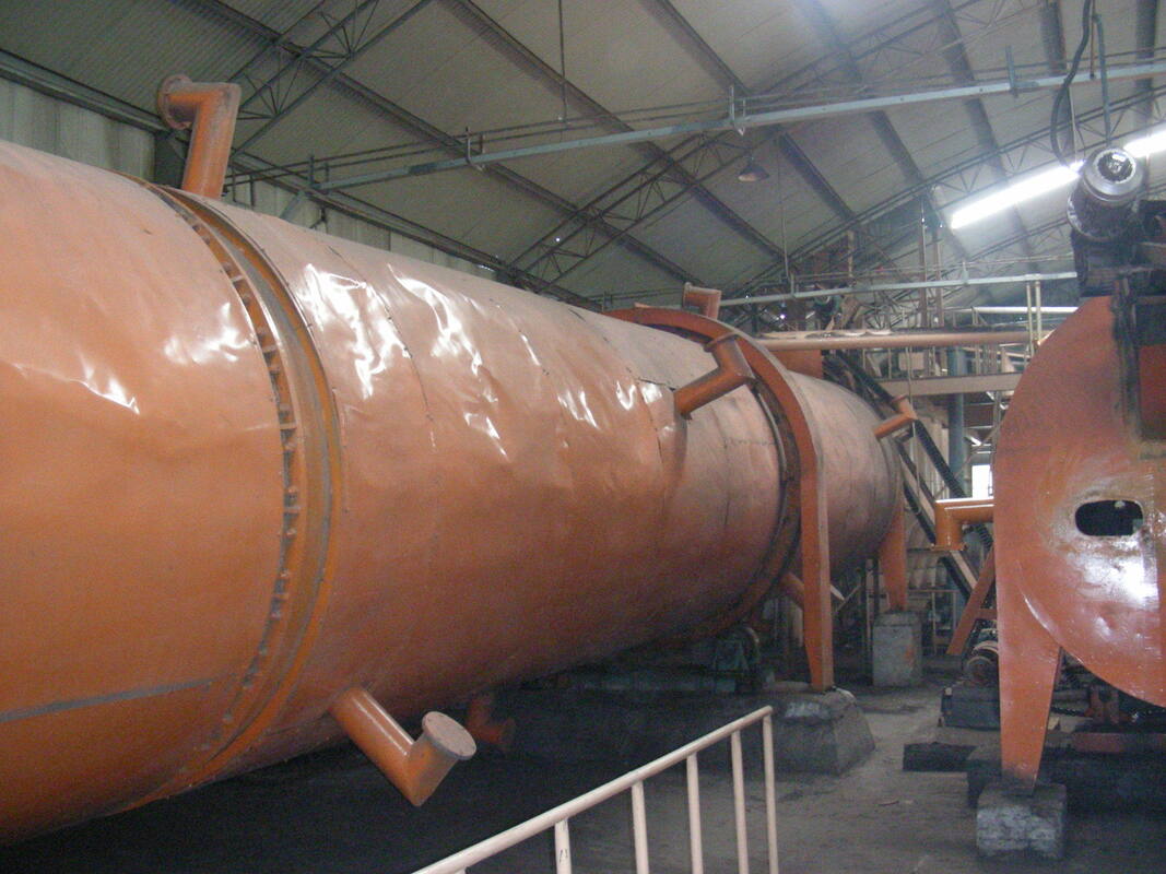 Βιομηχανικός περιστροφικός στεγνωτήρας με χρόνο στεγνώματος 30-60 λεπτά, ταχύτητα περιστροφής 1-20 RPM και τάση 220V για αποτελεσματικό στέγνωμα υλικών