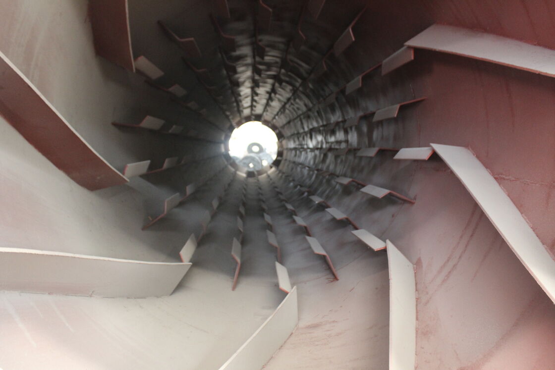 Rotary Dryers with 100 To 600 Degrees Celsius Operating Temperature, 5 KW Power, and 5 To 30 Meters Length for Industrial Drying