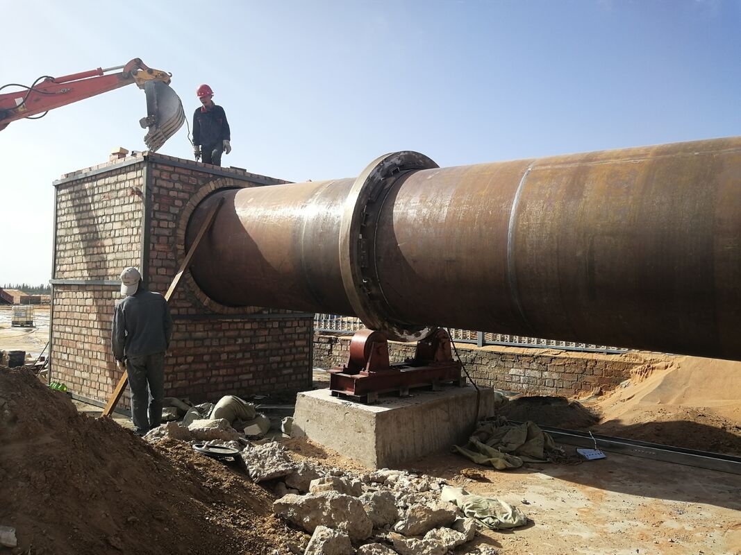 Rotary Dryers with 0.5 To 6 Meters Diameter Range and 1 To 50 Tons Per Hour Capacity for Industrial Drying Equipment