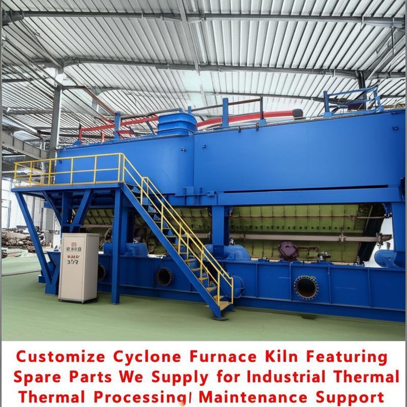 Customize Cyclone Furnace Kiln Featuring Spare Parts We Supply for Industrial Thermal Processing and Maintenance Support