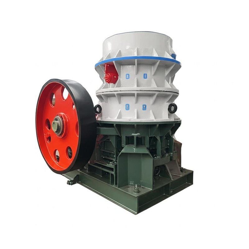 High Manganese Steel Jaw Cone Crusher Feeding Capacity 7.5-80T/h Machine for Crushing Hard Rocks and Ores in Mining Industry
