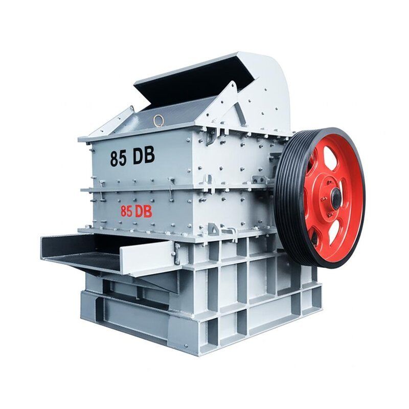 85 DB Noise Level Box Crusher with Up To 200 Mm Feed Size and 5-50 Mm Adjustable Output Size for Industrial Crushing