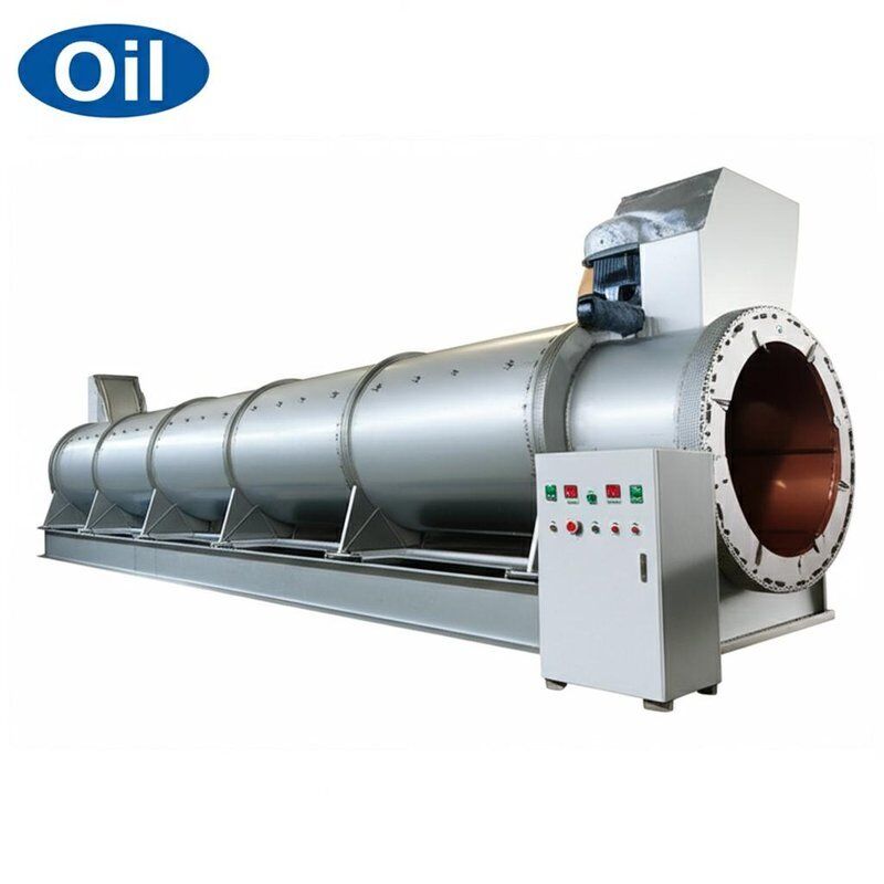 Three Cylinder Dryer Industrial Dryer With Operating Temperature Up To 180°C Moisture Reduction From 50-60% To 10-15% And Screw Conveyor Discharging