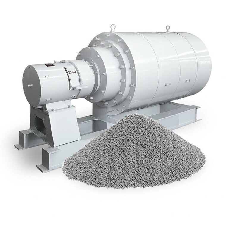 Keramische kogelmolen met 0,074-0,4 mm ontladingsgrootte voor droog of nat proces en 1,5-30 kW motorvermogen