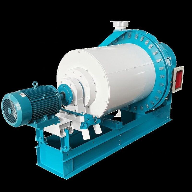 Continuous Operation Dry Ball Mill Featuring Output Size 0.074-0.89mm and Capacity Range 5-50 Tons for Material Processing