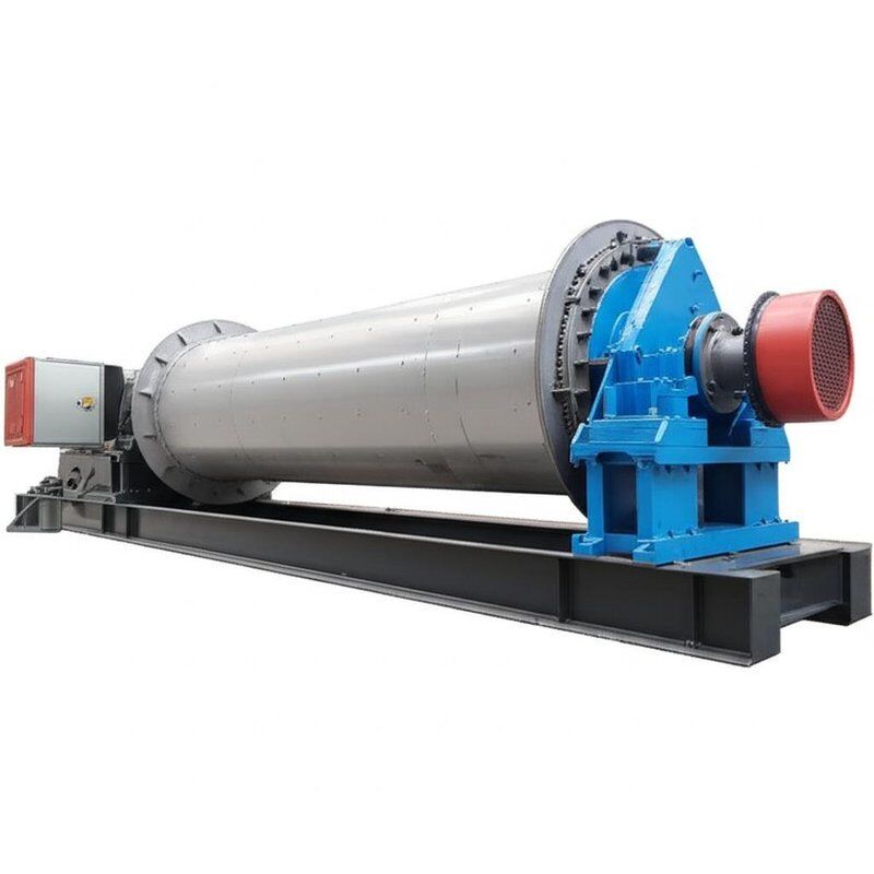 Horizontal Dry Ball Mill Featuring Capacity 0.5-50 Tons Per Hour Suitable for Industrial Mineral Processing and Grinding