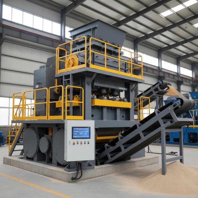 VSI Sand Making Machine with 150mm Maximum Feed Size and 20-400t/h Yield for High Productivity Sand Production