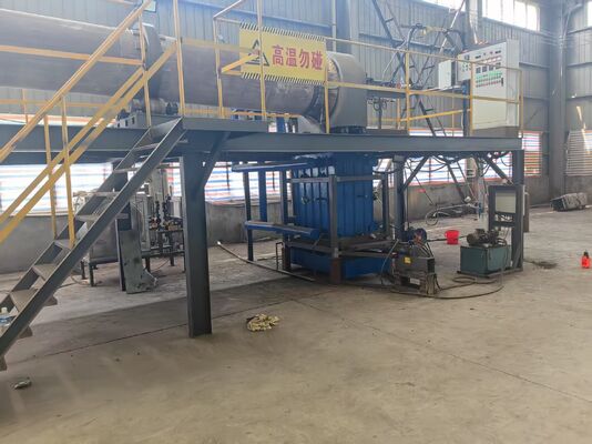 Long Service Life Rotary Kiln with 904L Stainless Steel Inner Shell and Automatic PLC Control for High-Temperature Processing