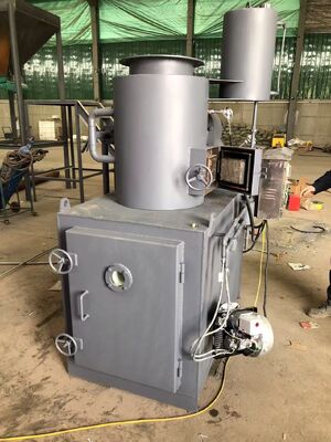 Electric Power Smokeless Incinerator with PLC Control System and Water Cooling for Industrial Waste Disposal