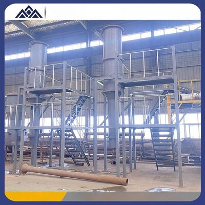 Fluidized Bed Roasting Equipment with Particle Size Range 0.1-5 Mm, Roasting Time 5-30 Minutes, and Wide Temperature Range 300-1000°C