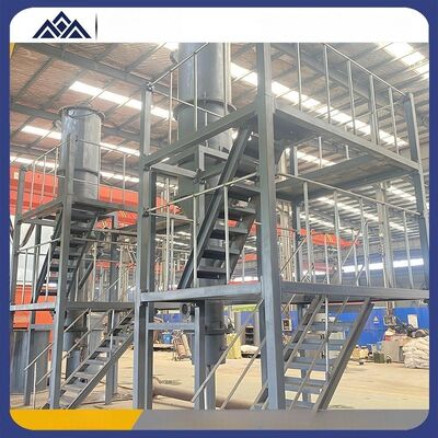 High Temperature Range (300-1000°C) Fluidized Bed Roaster with Controlled Airflow Velocity (1-5 M/s) and Wide Diameter Options (900-6400 mm)