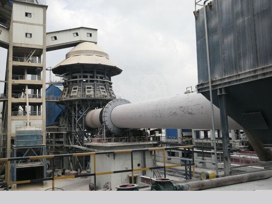 High-Temperature Rotary Kiln With 904L Inner Shell And Air Water Cooling For Extreme Conditions Up To 1450°C
