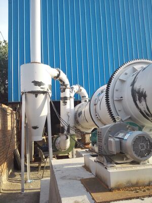 Rotary Dryers with Regular Inspection And Lubrication Electric Or Gas Power Supply and 30-60 Minutes Drying Time for Industrial Applications