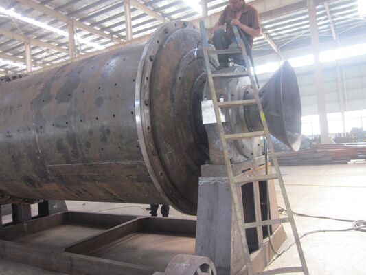 Ceramic Ball Mill with 34r/min Rotary Speed and 400-3000 mm Cylinder Length for 0.3t Once Feeding Quantity