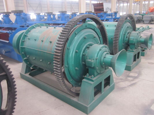 Horizontal Ball Mill with 0.07-0.89mm Output Size, 2.2-2500kw Power Capacity, and 40TON-40000KGS Loading Capacity for Wet Grinding