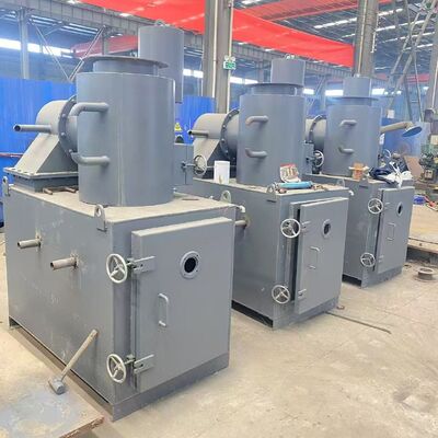 Industrial Incinerator Made From High Temperature Resistant Steel Operating At 800-1200 Degrees Celsius And Complies With EPA And EU Regulations