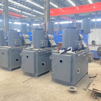 Máy đốt rác không khói 1500mm 500kg Máy đốt vườn không khói