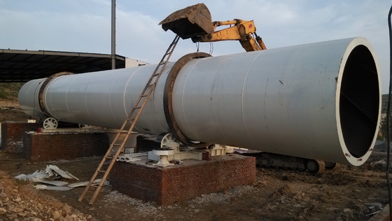 Electric Gas Rotary Dryers Customized Production Coal Rotary Dryer