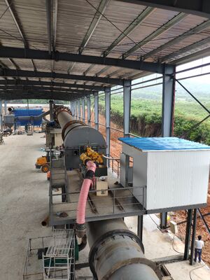 Long Service Life Rotary Kiln with 4% Slope and Low Emission for Industrial Thermal Processing
