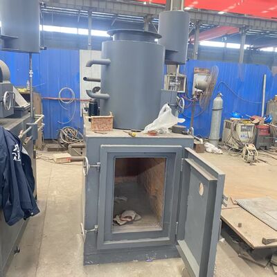 Mobile Incinerator with Over-temperature Protection and Automated PLC Control for Continuous Batch Waste Disposal