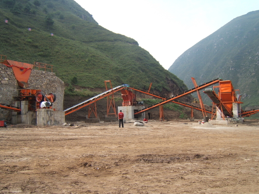 Heavy Duty  Industrial Crusher Combined Impact Crusher For Crushing