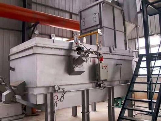 Diameter 900-6400mm Fluidized Bed Roasting Unit with Capacity 10-500 Kg Per Batch and High Efficiency for Industrial Applications