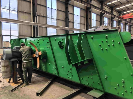 Thiết bị sàng lọc khai thác bột kim loại Màn hình rung tròn