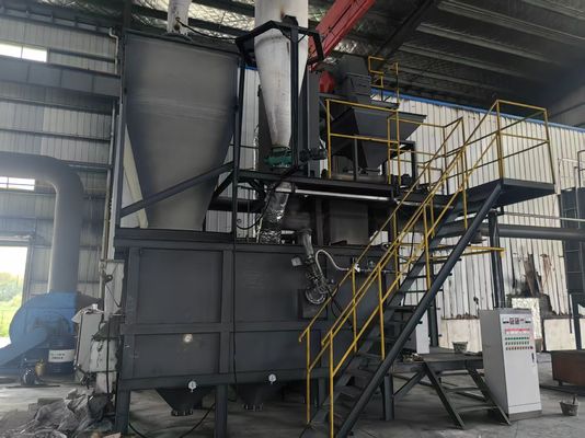 Customizable Fluidized Bed Roasting System with Overheat Protection, High Energy Efficiency, and 1-5 M/s Airflow Velocity