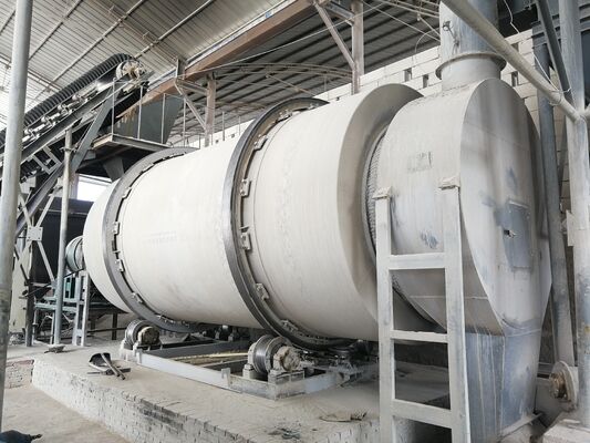 High Energy Efficiency Three Cylinder Dryer with Conveyor Belt Feeding and Multi-Fuel Compatibility for Industrial Drying