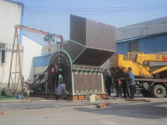 15 KW Power Industrial Crusher with High Manganese Steel Hammer Head and 10-800T/h Feeding Capacity