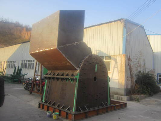 Heavy Hammer Crusher with ≤600mm Feeding Size and 300-600 RPM Rotor Speed for Easy Wear Parts Replacement