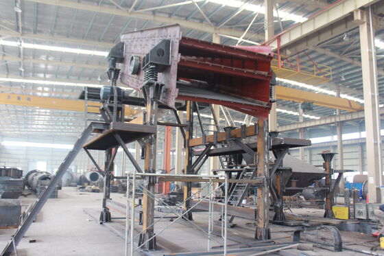 2.2KW Motor Power Mining Screening Equipment with 2-16 Process Capacity and Up To 500 Tons Per Hour for Heavy Duty Material Separation