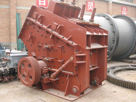 Horizontal Shaft Impact Crusher with 0-100 Mm Adjustable Discharge Size and 600-800 Rpm Rotation Speed for High Manganese Steel Construction