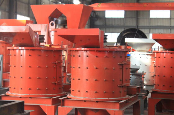 BTMCr26 Hammerhead Sand Making Machine with 30-520 Tons Per Hour Capacity and 0-5mm Adjustable Discharge Size