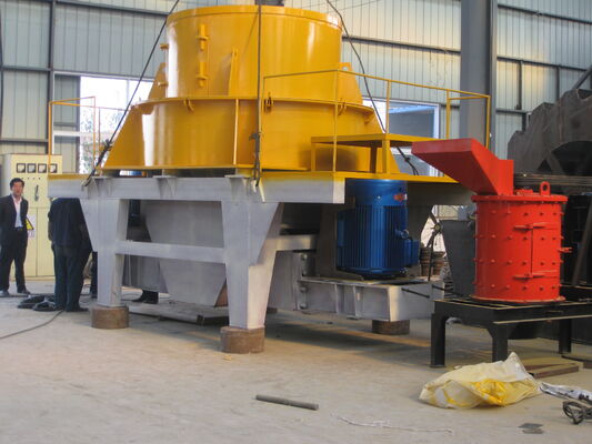 Electricity Powered Sand Making Machine with Welded Steel Structure for High Productivity in Sand Manufacturing