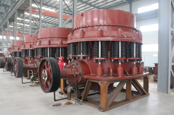 Jaw Cone Crusher with Optional Automatic Control System and High Manganese Steel for 1-2200 T/h Capacity Crushing Operations