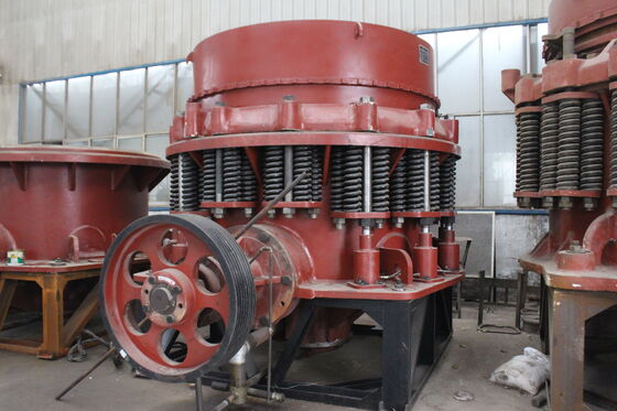 High Manganese Steel Jaw Cone Crusher with Wear-resistant Jaw Plate and 7.5-80T/h Feeding Capacity for Mining