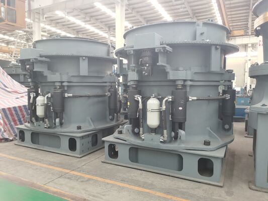 سنگ شکن مخروط فک خودکار با ظرفیت 1-2200 T / h و 2 یا 3 لایه از صفحه نمایش برای سنگ شکن کل