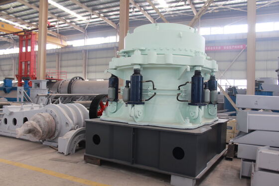 High Capacity 1-500 Tons Per Hour Jaw Cone Crusher with Forced Lubrication and Wear-Resistant Jaw Plates for Mining and Quarry