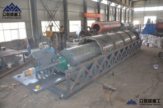 Customizable Size Rotary Dryers with Up To 600°C Operating Temperature and Stationary Or Portable Installation