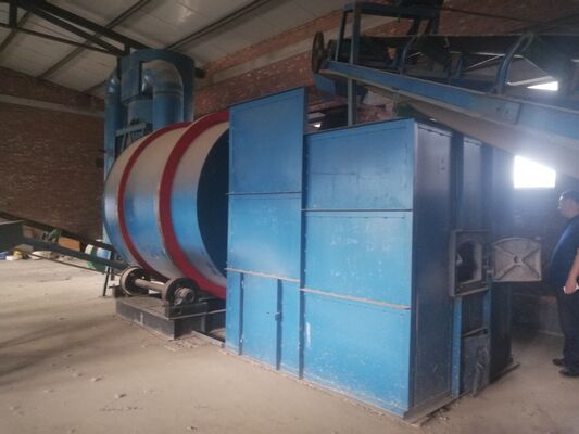 خشک کن چرخش سه سیلندر 220 ولت با قدرت 5 KW و ظرفیت خشک کردن متغیر برای استفاده صنعتی