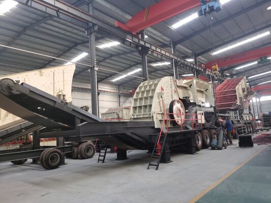 Heavy Hammer Crusher with ≤25mm Discharging Size, 55-315 KW Motor Power, and High Manganese Steel Liners for Robust Crushing Performance