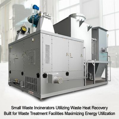 Small Scale Waste Incinerators with Waste Heat Recovery for Waste Treatment Facilities Meeting Emission Standards