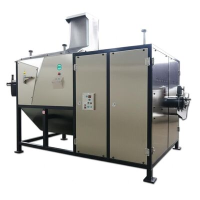 Stainless Steel Mobile Incinerator with 1200°C Operating Temperature and Easy Access for Maintenance